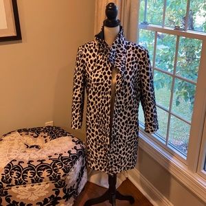 Ann Taylor Animal print coat